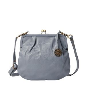 Wanderers Travel Co THE VERSAILLES EVENING CROSSBODY Slate NWT